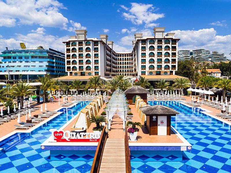 Отель Quattro Beach Resort and Spa 5* в Алании Турция